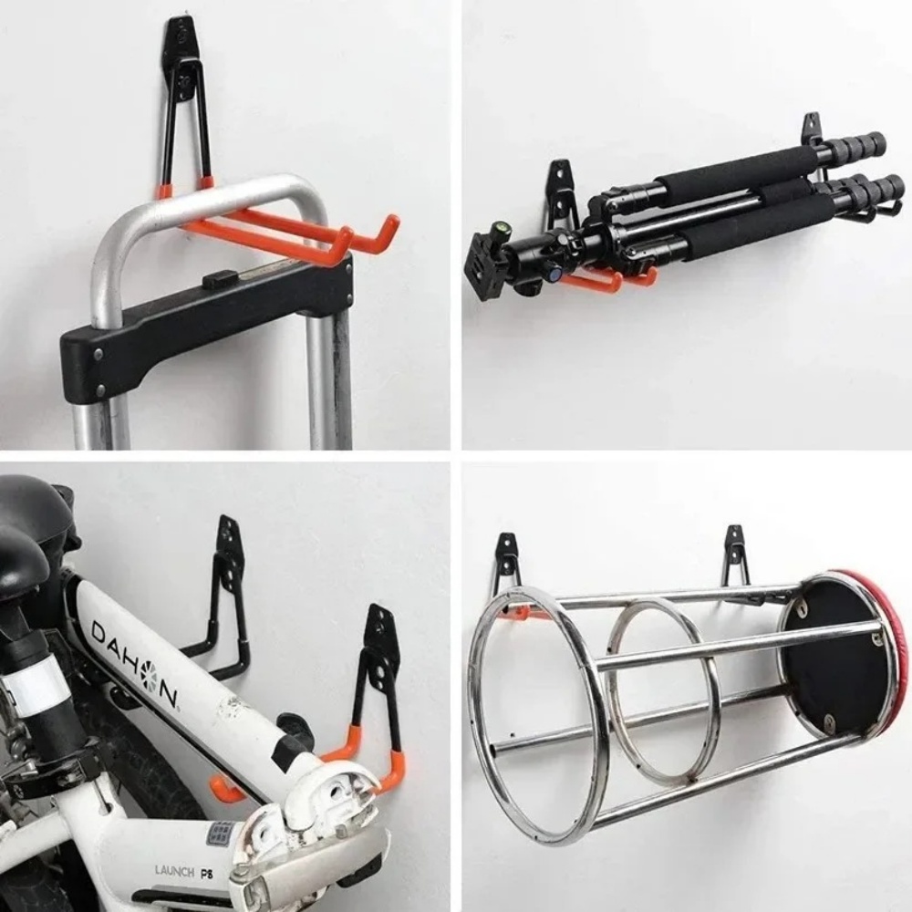 Cycling Gear Wall Hanger - Gancio da parete in metallo resistente