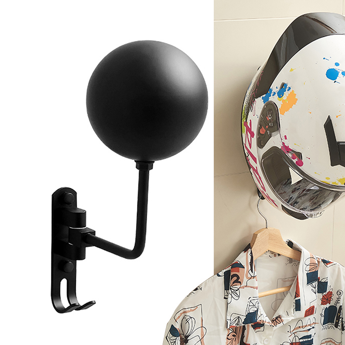 Portacasco per moto con montag - Cycling Gear Wall Hanger recensione e prezzo