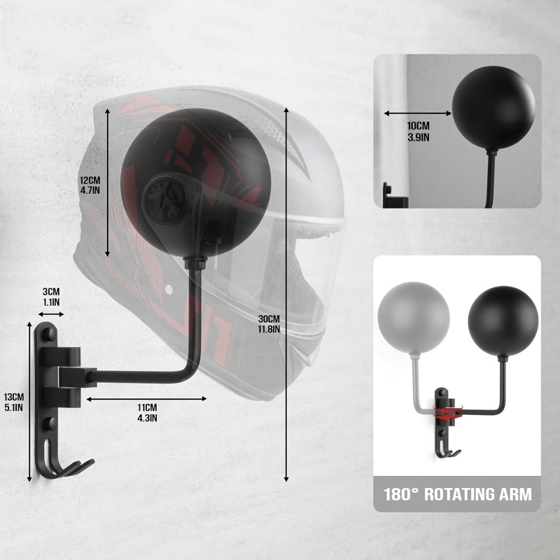 Supporto per Casco in Lega di  - Cycling Gear Wall Hanger recensione e prezzo
