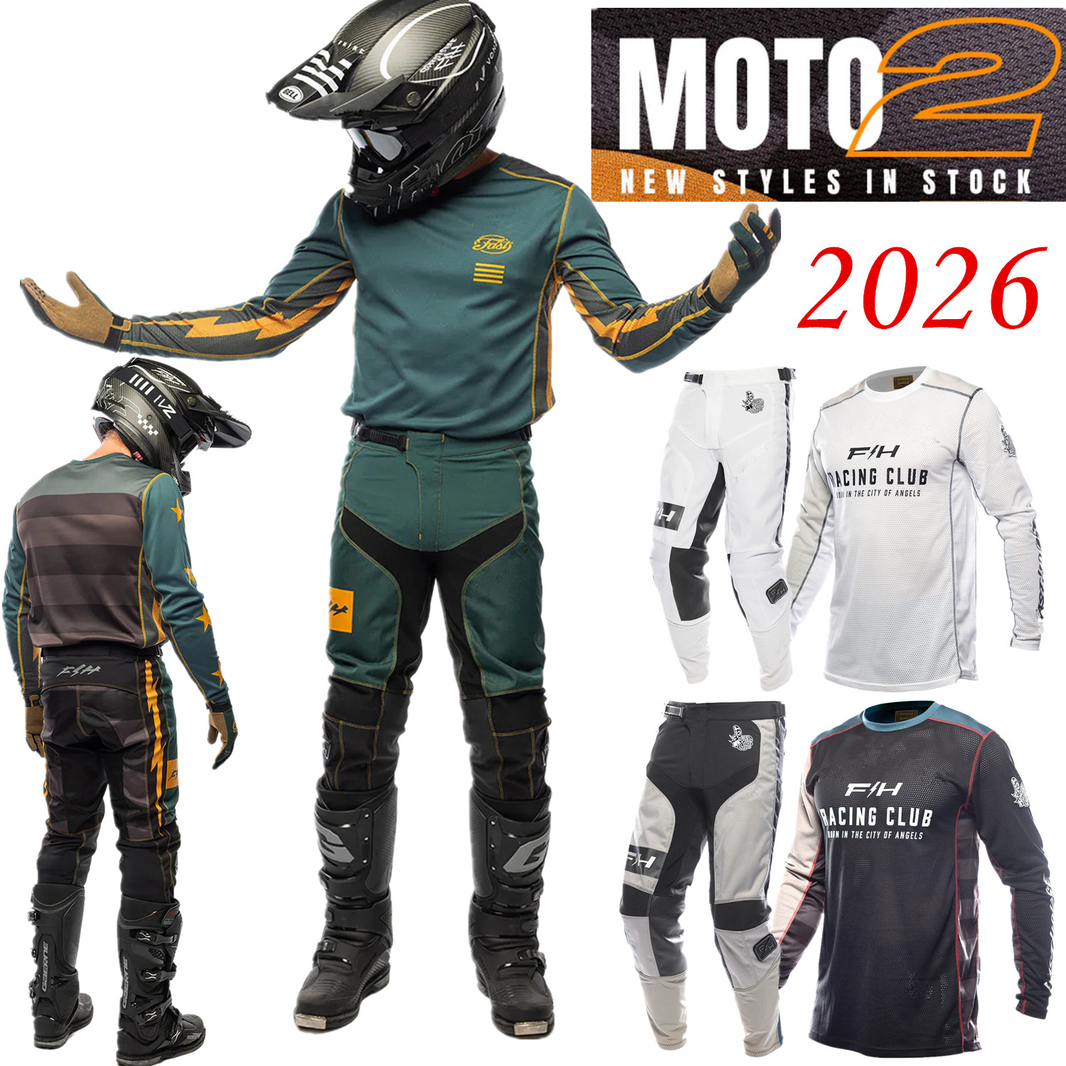 2026 FH MX Kit Off Road Motocr - Cycling Gear Kit recensione e prezzo
