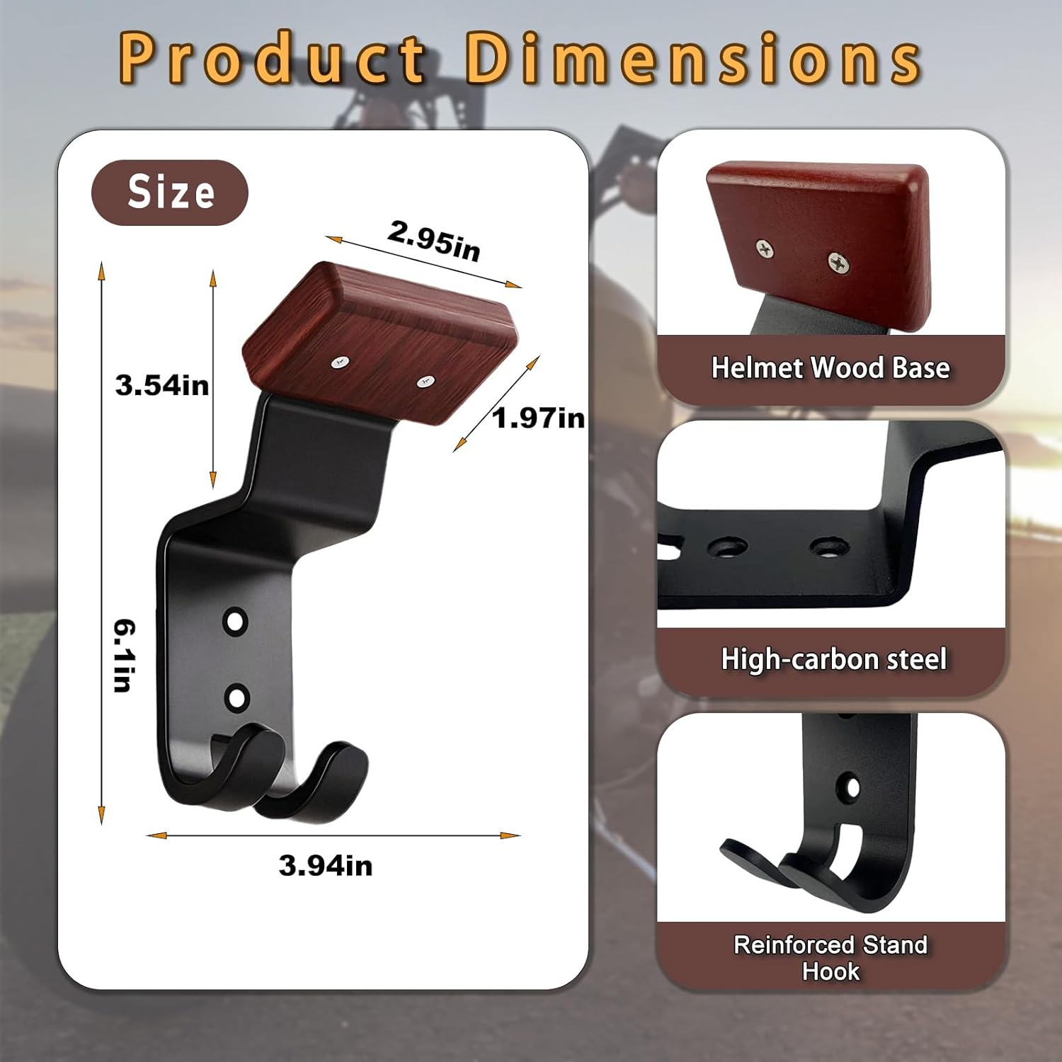 Supporto da Parete per Casco d - Cycling Gear Wall Hanger recensione e prezzo